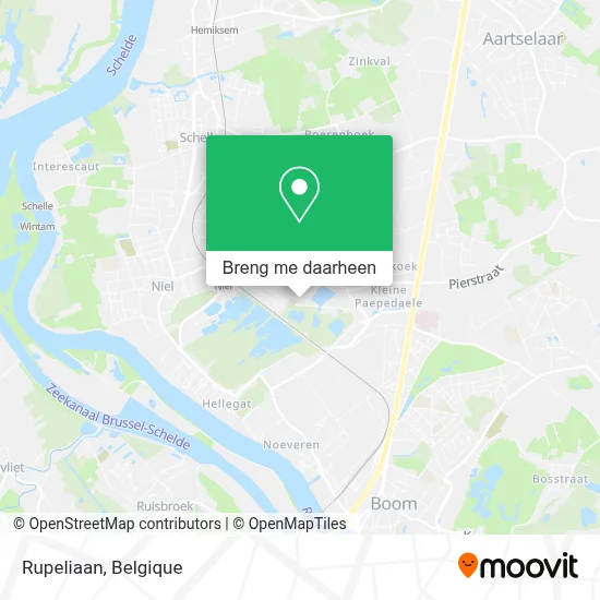 Rupeliaan kaart