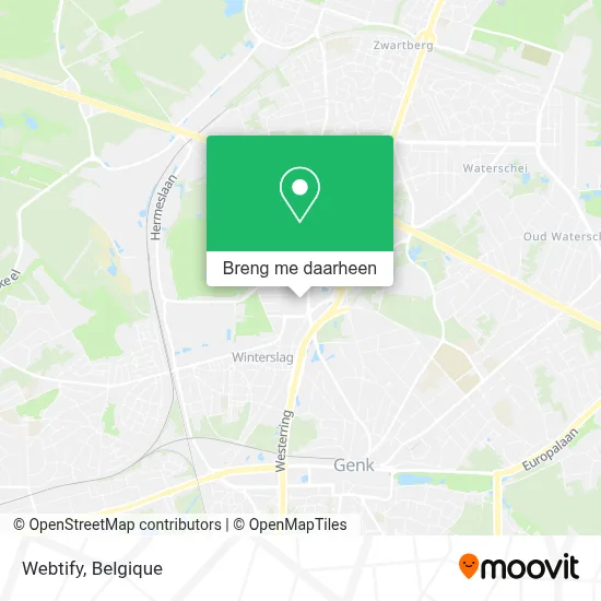 Webtify kaart