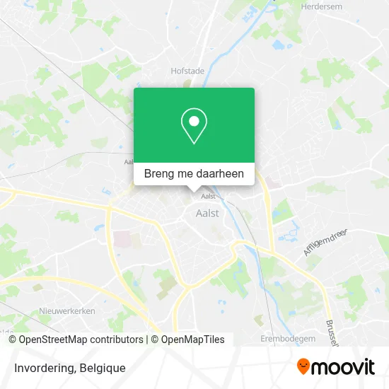 Invordering kaart