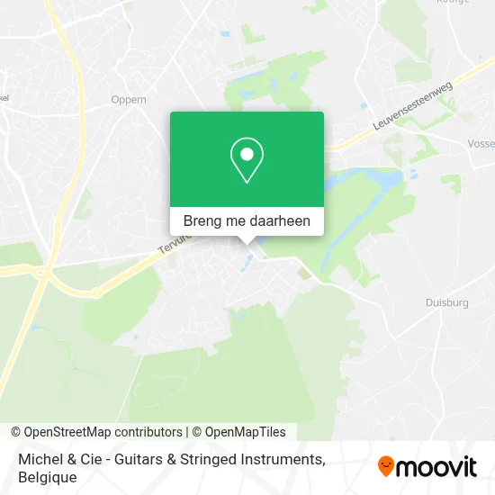 Michel & Cie - Guitars & Stringed Instruments kaart