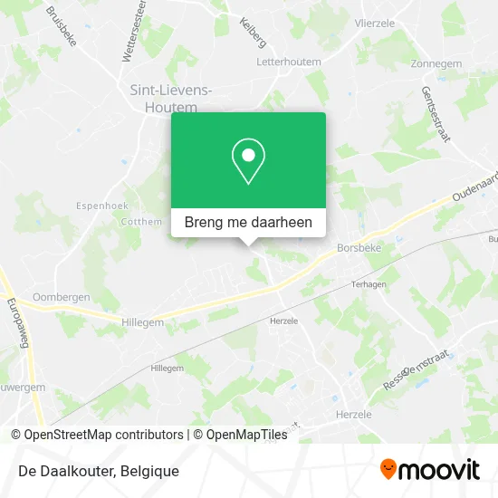 De Daalkouter kaart