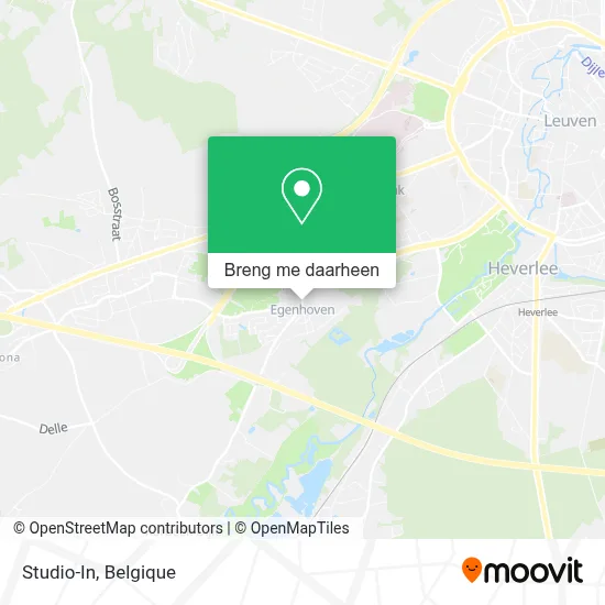 Studio-In kaart