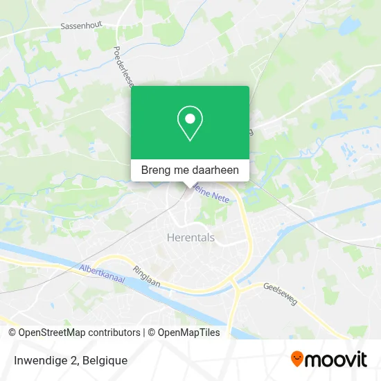 Inwendige 2 kaart