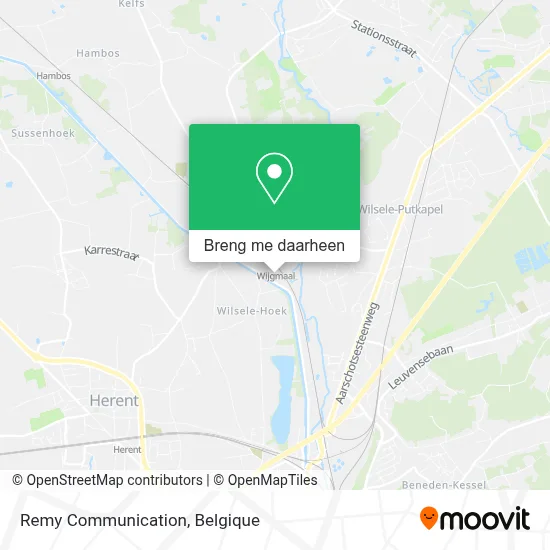 Remy Communication kaart
