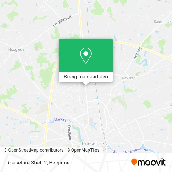 Roeselare Shell 2 kaart