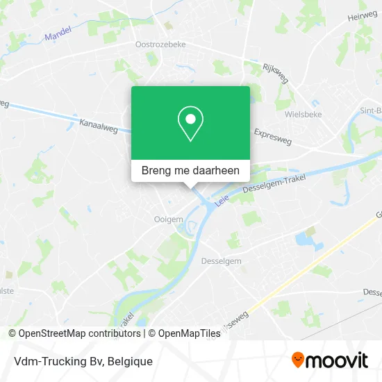 Vdm-Trucking Bv kaart