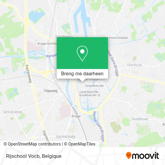 Rijschool Vocb kaart