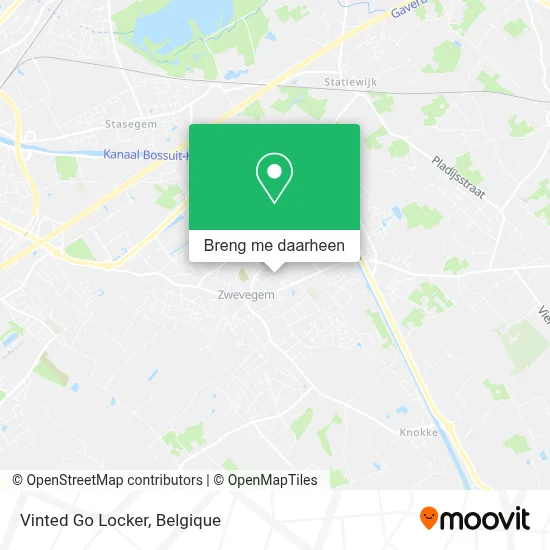 Vinted Go Locker kaart