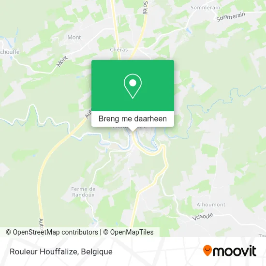 Rouleur Houffalize kaart