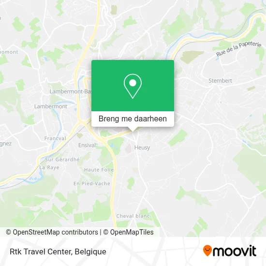 Rtk Travel Center kaart