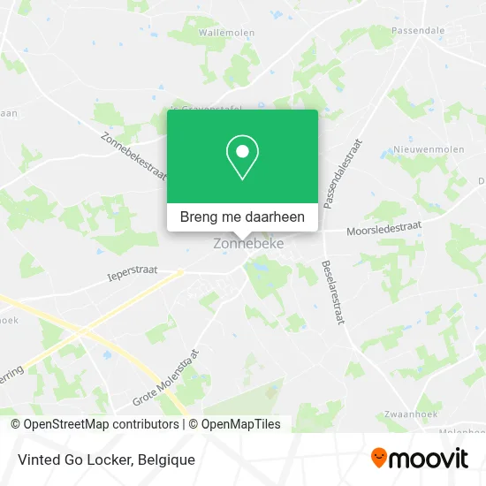 Vinted Go Locker kaart