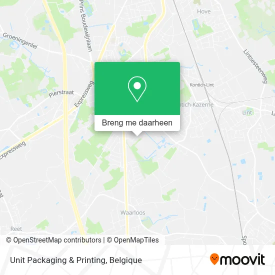 Unit Packaging & Printing kaart