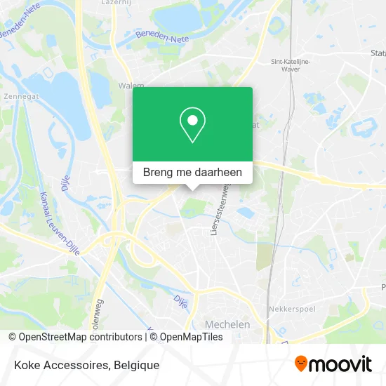 Koke Accessoires kaart