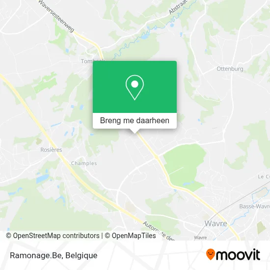 Ramonage.Be kaart