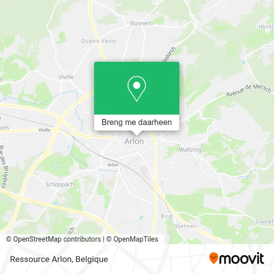 Ressource Arlon kaart