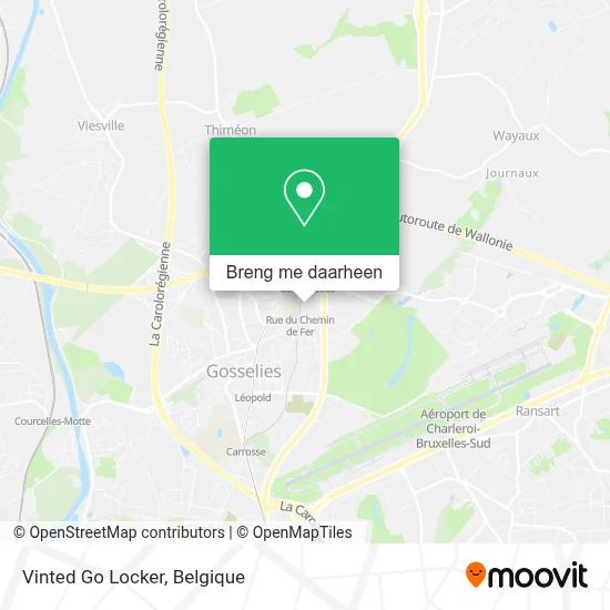 Vinted Go Locker kaart