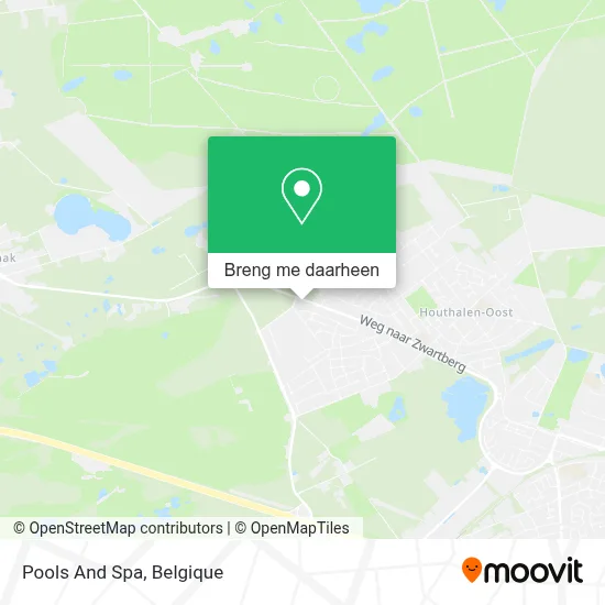 Pools And Spa kaart
