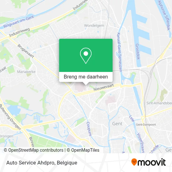 Auto Service Ahdpro kaart