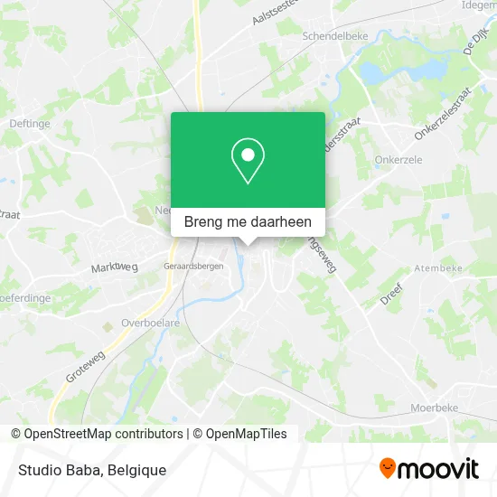 Studio Baba kaart