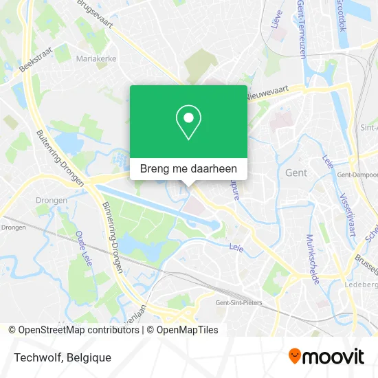 Techwolf kaart