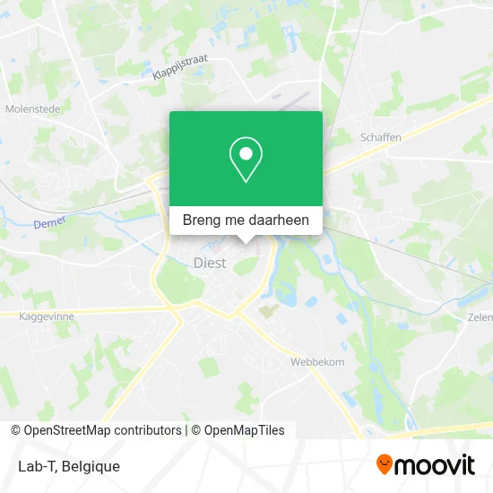 Lab-T kaart
