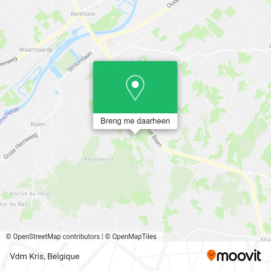 Vdm Kris kaart