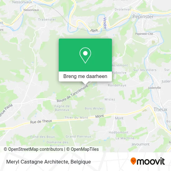 Meryl Castagne Architecte kaart