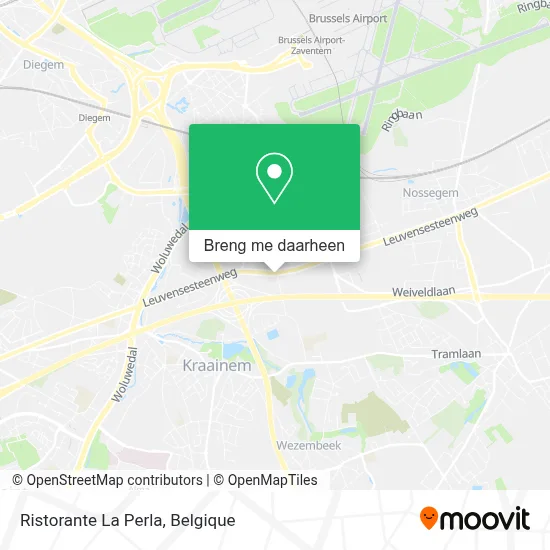 Ristorante La Perla kaart