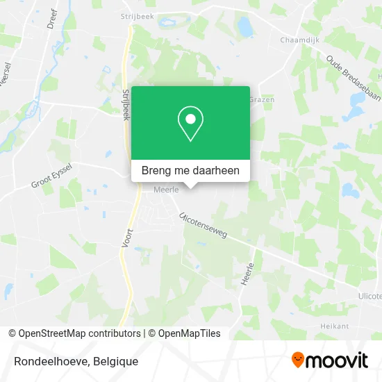 Rondeelhoeve kaart