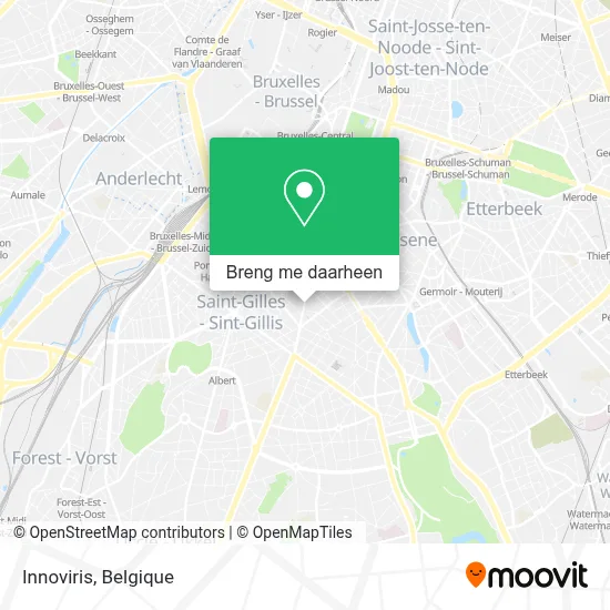 Innoviris kaart