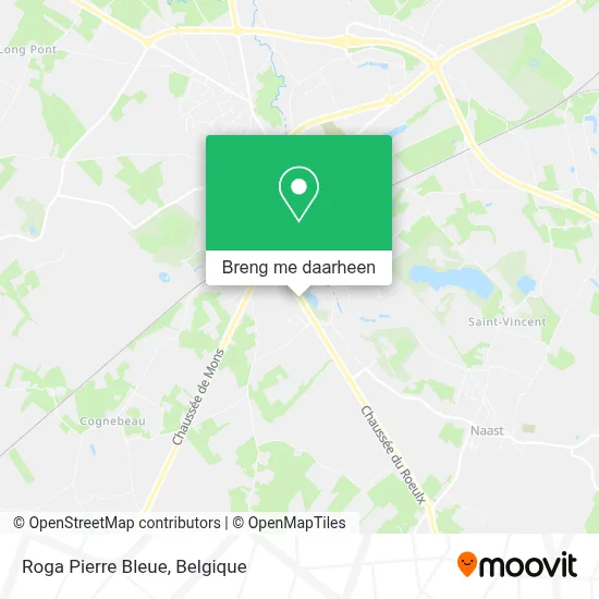 Roga Pierre Bleue kaart