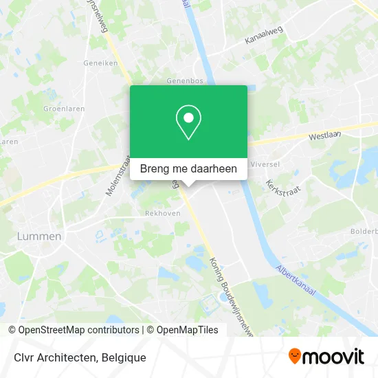 Clvr Architecten kaart