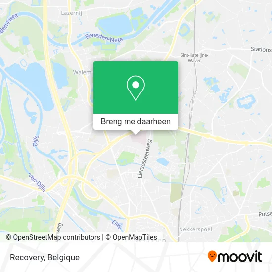 Recovery kaart