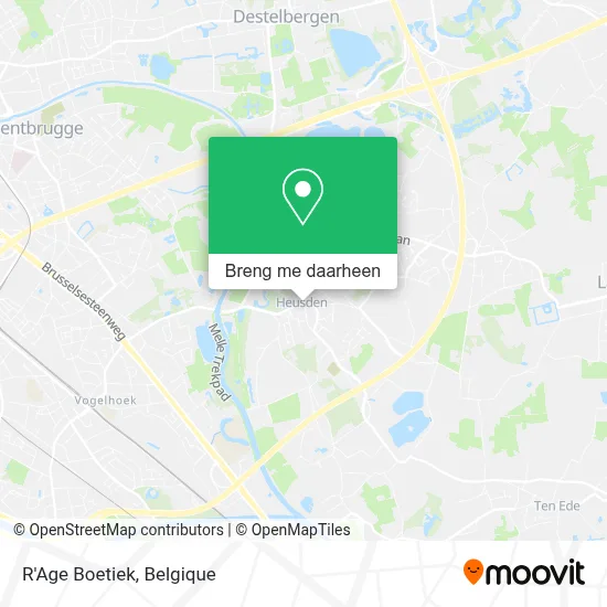 R'Age Boetiek kaart