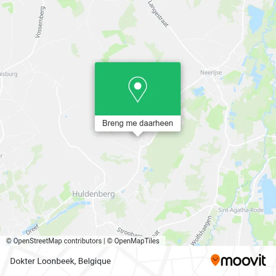 Dokter Loonbeek kaart