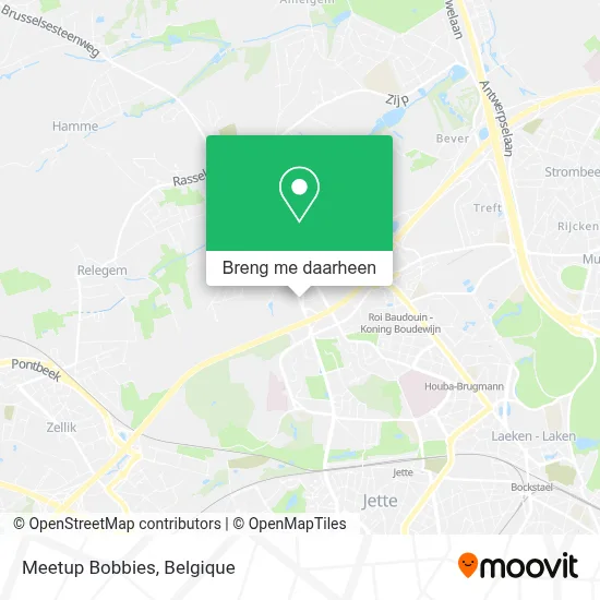 Meetup Bobbies kaart