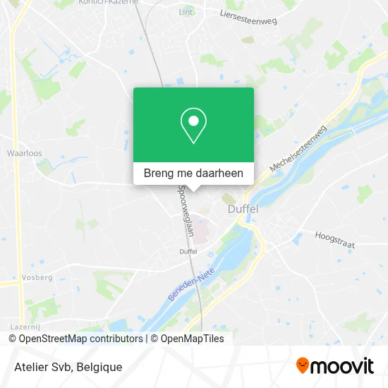 Atelier Svb kaart