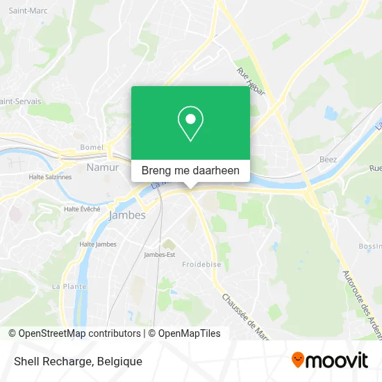 Shell Recharge kaart