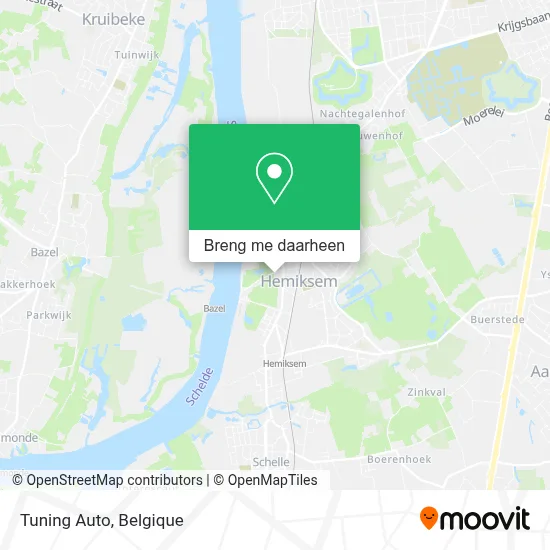 Tuning Auto kaart