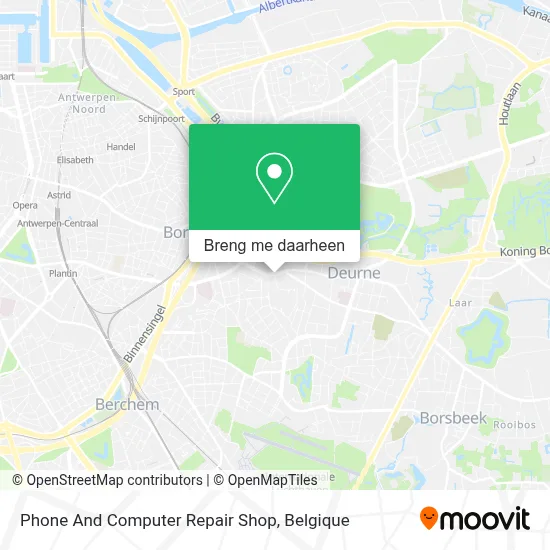 Phone And Computer Repair Shop kaart