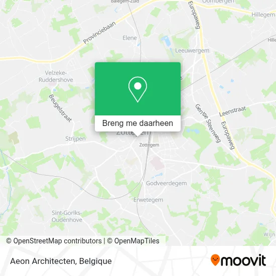 Aeon Architecten kaart