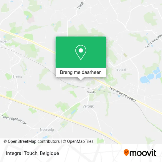 Integral Touch kaart