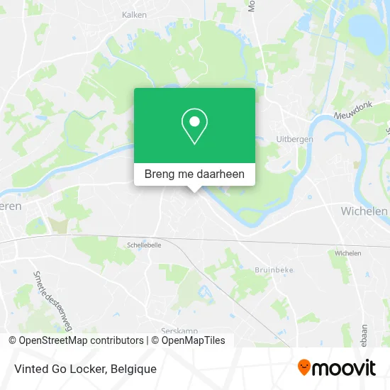 Vinted Go Locker kaart