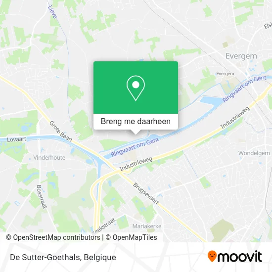 De Sutter-Goethals kaart