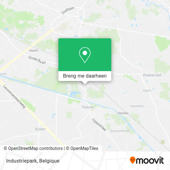 Industriepark kaart