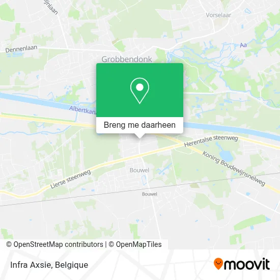 Infra Axsie kaart