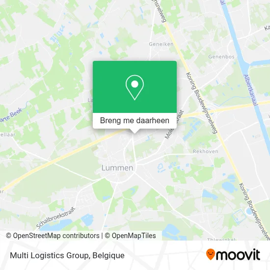 Multi Logistics Group kaart
