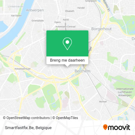 Smartfastfix.Be kaart