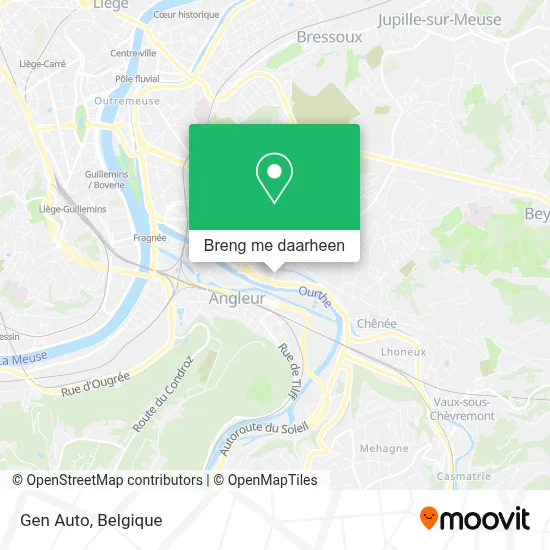 Gen Auto kaart