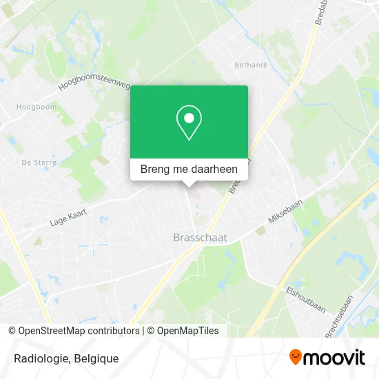 Radiologie kaart